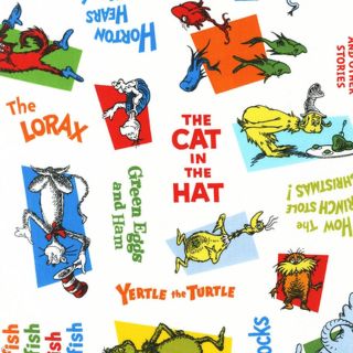FQ Dr. Seuss Celebrate Reading Books Title White Primary Celebration 