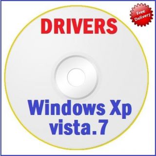 1,750,000 WINDOWS DRIVERS PACK CD FOR WINDOWS XP VISTA 7 REPAIR 