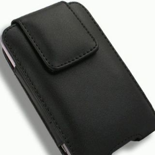 Leather Case for T Mobile Prism Huawei Holster Cover Black Skin Clip 