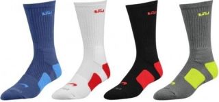   Edition Nike Lebron James Elite Crew Basketball Socks SOLD OUT RARE