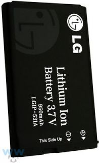 NEW LG OEM LGIP 531A BATTERY FOR KG280 KU250 KV230