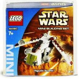 LEGO 4490 Star Wars Mini REPUBLIC GUNSHIP Sealed MIB