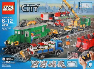LEGO CITY TOWN TRAIN 7898 CARGO TRAIN DELUXE INSTRUCTIONS ONLY