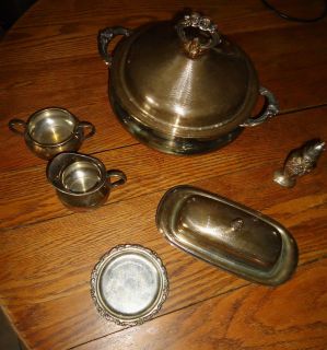   Silver Mixed Lot Forbes/ Leonard/ Rogers/Poole Silver Co.NICE
