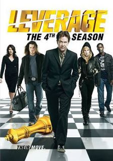 Leverage The 4th Season (DVD, 2012, 4 Disc Set)
