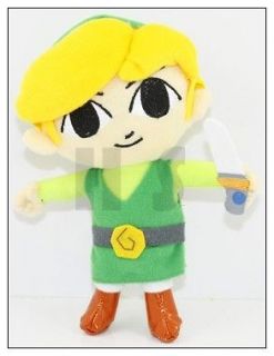 New The Legend of Zelda 7 Phantom Hourglass Link Plush Toy Doll Cute