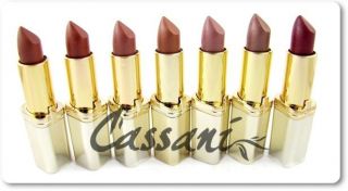 Oreal Color Riche Gold Case Lipsticks  VARIOUS SHADES