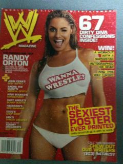 WWE female wrestling magazine/Diva TRISH STRATUS 9 06