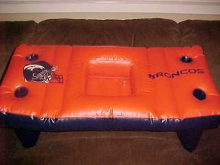 NFL SAN FRANCISCO 49ers INFLATABLE TAILGATE TABLE MEASURES 40X20X12
