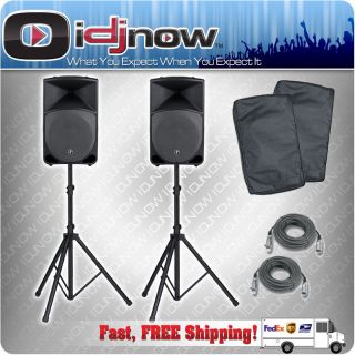 MACKIE THUMP TH15A TH 15A 15 POWERED SPEAKER PACKAGE