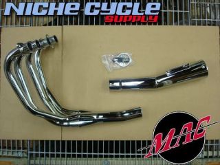   GS1000 GS 1000 78 80 Chrome 4 1 MAC Exhaust Pipe System 003 0501