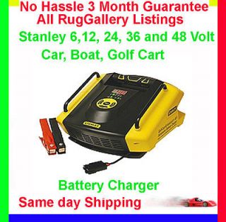 Stanley CAR Golf Cart Vehicle 6V 12V 24V 36V 48V Battery SPEED Charger 