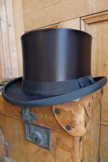 Opera Hat by Tails and the Unexpected   100% Silk Collapsible Top Hat