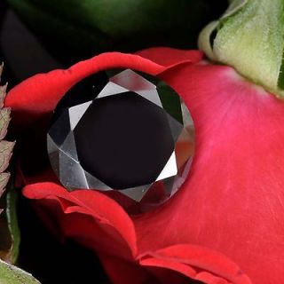 53 CT Round CUT Black Diamond Solitaire   FOR PERFECT WEDDING 