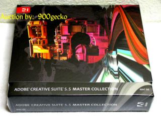 Adobe Master Collection CS5.5 Mac NEW SEALED CS 5.5