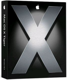 Mac OS X Tiger Version 10.4