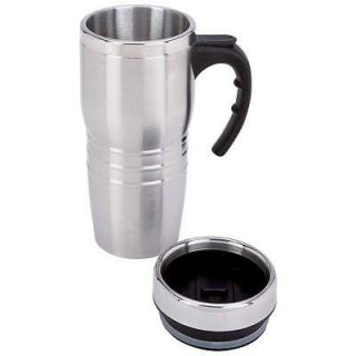 New 16Oz Travel Stainless Steel Coffee Mug Drink Tumbler Insulated 