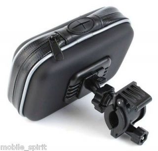 Bicycle Motorcycle Mount & Case for 5 Garmin Nuvi, TomTom GPS 