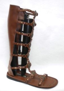   Warrior Gladiator Boots Toga Sandals Costume Shoes Mens 8 9 10 11