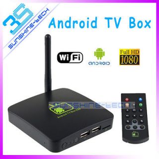   Internet TV Box 2.3 Full HD 1080P HDMI WIFI Media Player HDTV WMA