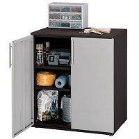 26 Inch 2 Door Metal (Steel) Garage or Workspace Storage Cabinet