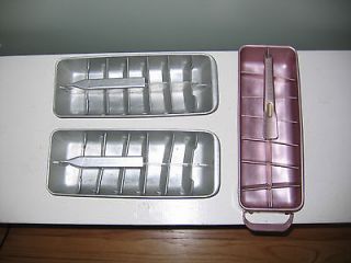   Cube Trays Maid of Honor Metal Retro Kitchen Frigidaire Pink Mad Men