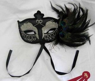 silver masquerade mask in Masks & Eye Masks