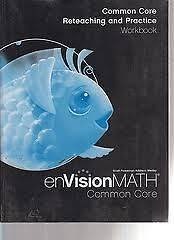 PEARSON COMMON CORE ENVISION MATH RETEACHING AND PRACTICE WORKBOOK 