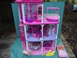 Barbie Dream House 3 Story Dream Townhouse Sound ,Doll & Funiture 42 