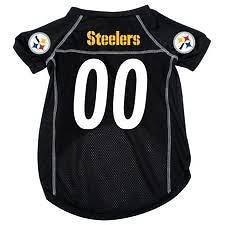 Pittsburgh Steelers Official NFL Dog Jersey (all sizes)