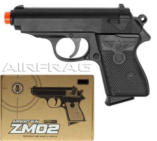 ZM02 G3 FULL METAL SPRING airsoft pistol 230 FPS James Bond