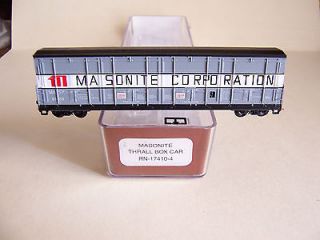 Red Caboose RN 17410 4 N Scale Masonite Thrall All Door Box Car