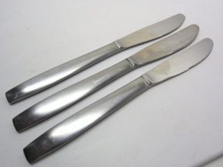 Beram ROSTFREI vintage Stainless Serrated KNIFE Lot 3