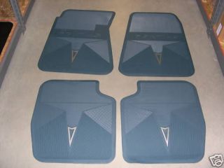   67 68 69 70 71 72 GTO/LEMANS BLUE FLOOR MAT SET (Fits Pontiac GTO
