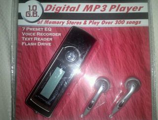 Digital  player 1 gb multi language media, flash drive voice 