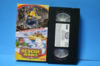   Robots Race to the Finish Children Kids VHS Tape HTF not SOLD on DVD