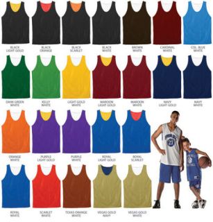 NEW Basketball Reversible League Team Jersey, LOT of 12