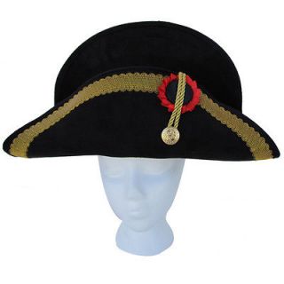   or admiral bicorn 18TH CENTURY NAPOLEON HAT pirate captains bicorne