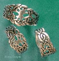 Silver Celtic Tree of Life Ring by Jen Delyth Sizes 6 12 Great 
