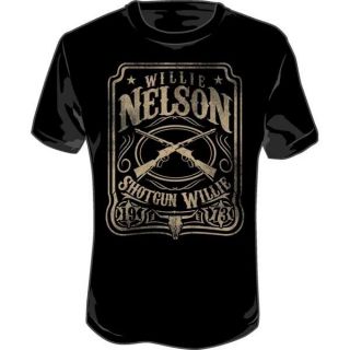 NEW Willie Nelson Shotgun tee T shirt S M L XL XXL/2​XL