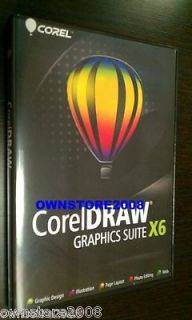 CorelDraw Graphics Suite X6 *FULL VERSION*