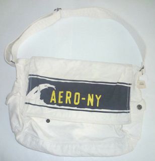 AEROPOSTALE Aero NY Messenger Bag Shoulder Laptop Book Bag NWT #8992