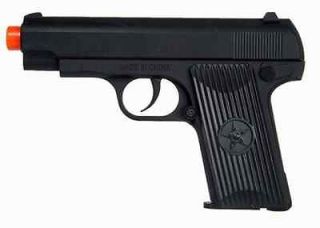 New COMPACT Metal BLACK Air Soft Guns 6mm BB G6 Airsoft Gun Rifle 