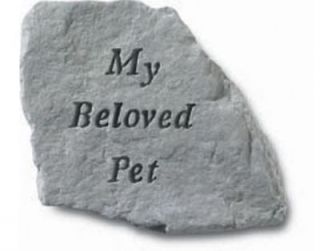 My Beloved Pet memorial grave marker or wall hanging $30 value