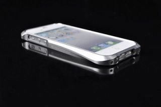 Case for Apple iPhone 5 & Aluminum Metal Frame Bumper Case Cover 