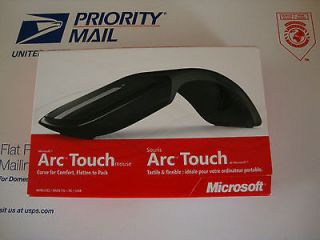New Microsoft Wireless Mobile Mouse Arc Touch Souris RVF 00002 Comfort 