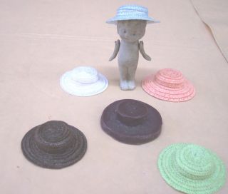 NEW  MINIATURE DOLL HAT MOLD , FORM FOR HAT MAKING