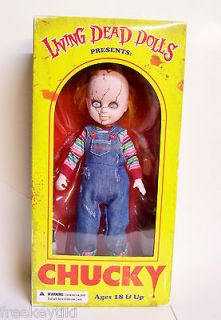 Bride of Chucky Doll Mezco Toys Officially Licensed Exclusive 10.5 