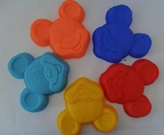 Disney Mickey Minnie Mouse Silicone Cake Chocolate Soap Candle Pan 