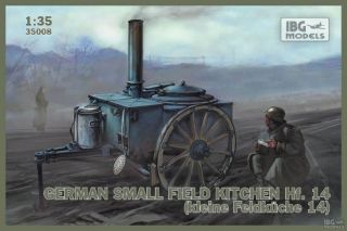 German Small Field Kitchen, Kleine Feldkuche Hf.14 (1/35 model kit 